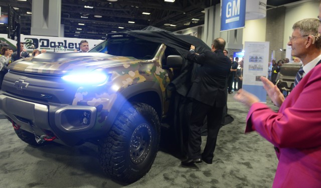 TARDEC, GM unveil tactical hydrogen vehicle