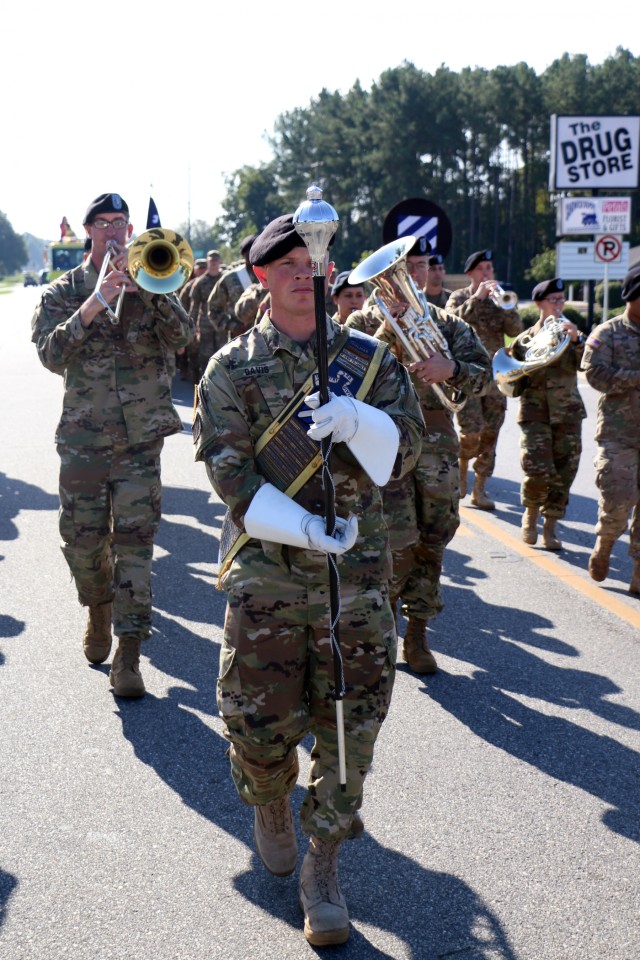 3ID Soldiers march in 13th Annual Wiregrass Festival