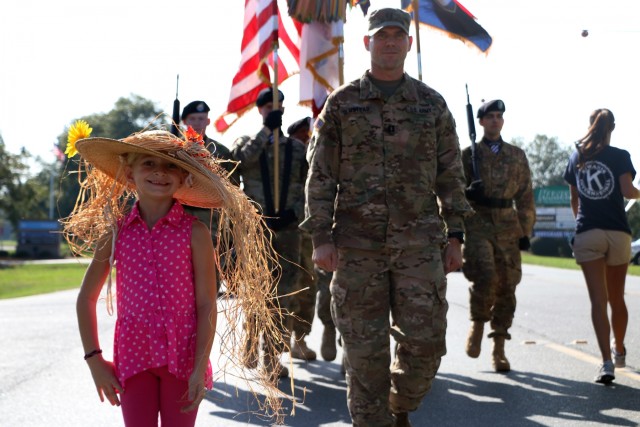 3ID Soldiers march in 13th Annual Wiregrass Festival