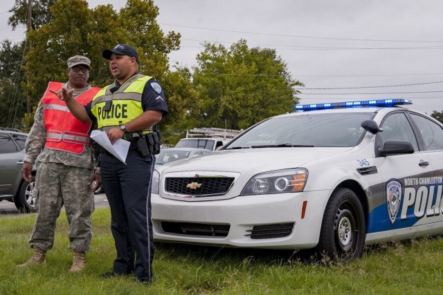 S.C. National Guard supports evacuations for Hurricane Matthew