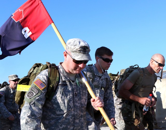 Pennsylvania Army Guard's 2nd IBCT, 28th ID holds March for the Fallen in Kosovo