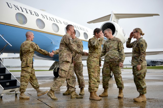 Pacific Flight Detachment welcomed home