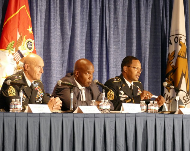 Senior enlisted logistics advisor stresses maintenance during AUSA forum