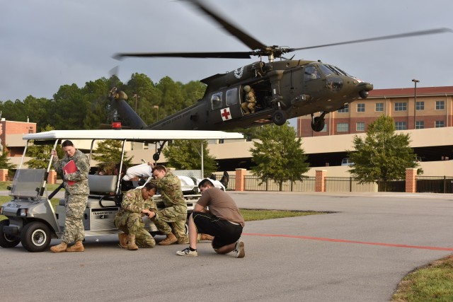 Womack Army Medical Center mass casualty exercise