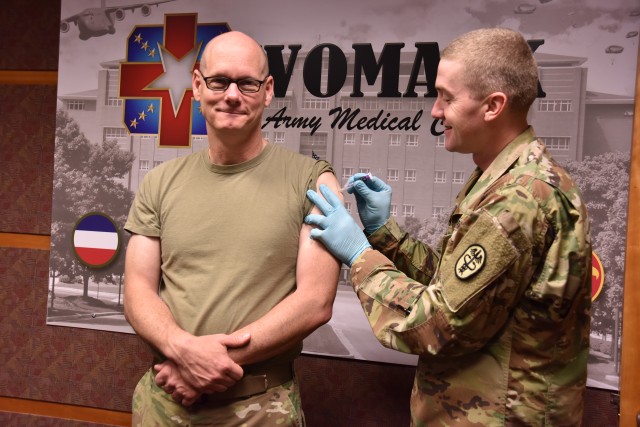 Fort Bragg flu vaccines