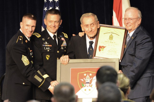 3-war Soldier named Honorary Sergeant Major of the Army