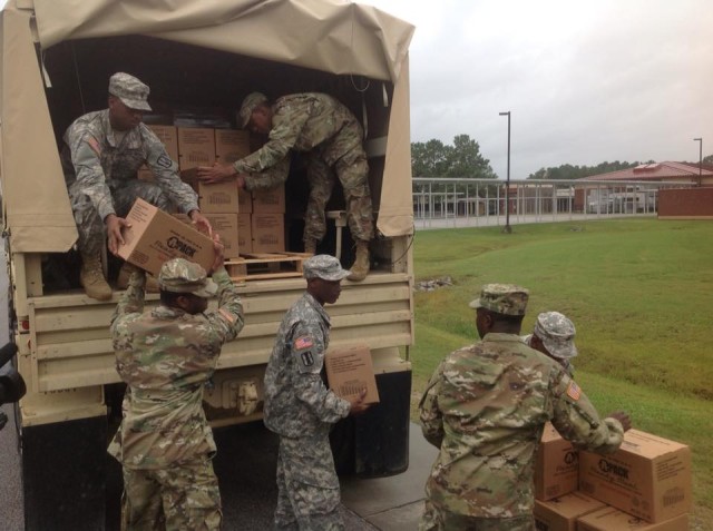 South Carolina National Guard Soldiers