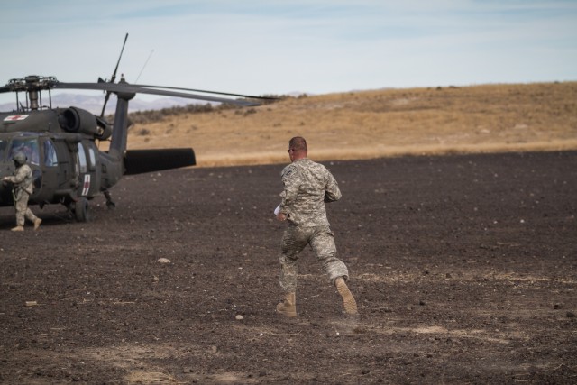 Sprinting to Dustoff