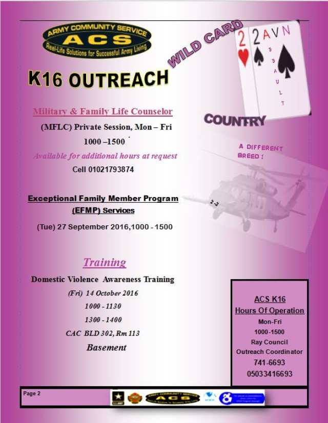 K16 ACS Outreach