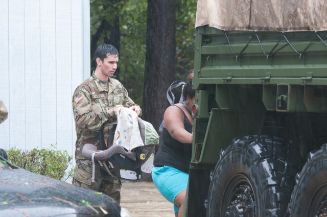 National Guard assists EMS in flood relief