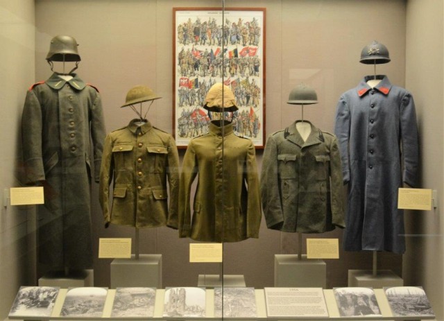 World War I display at the West Point Museum