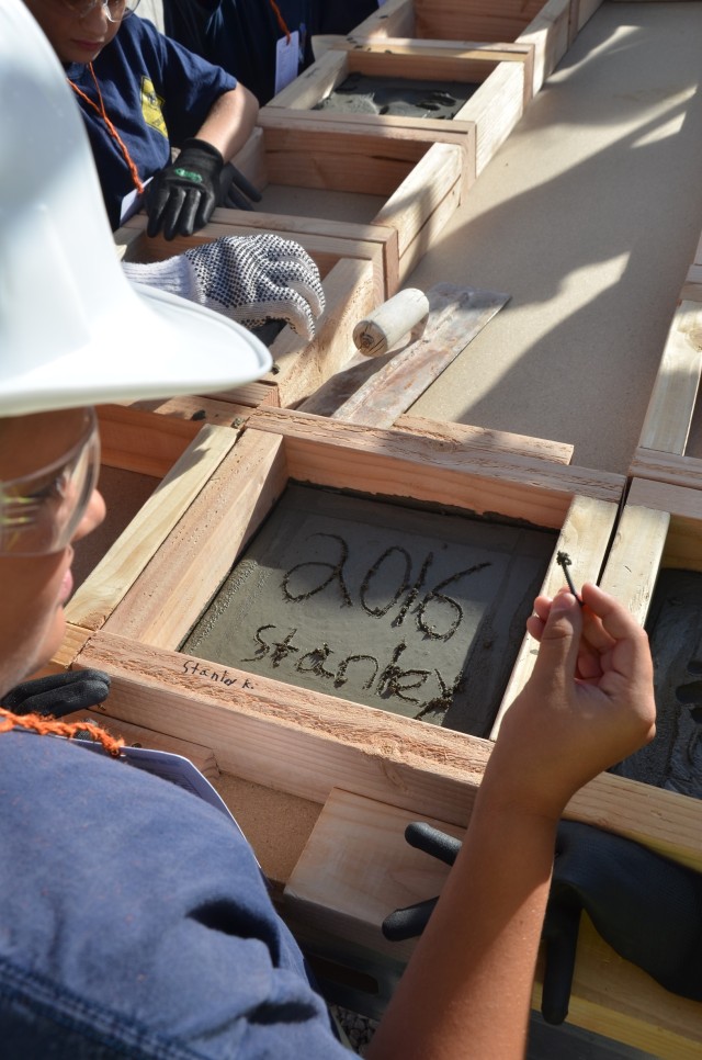 WEBELOS visit new hospital site at Fort Irwin