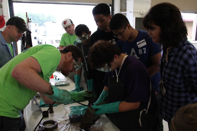 Aberdeen Test Center's participates in APG STEM Expo