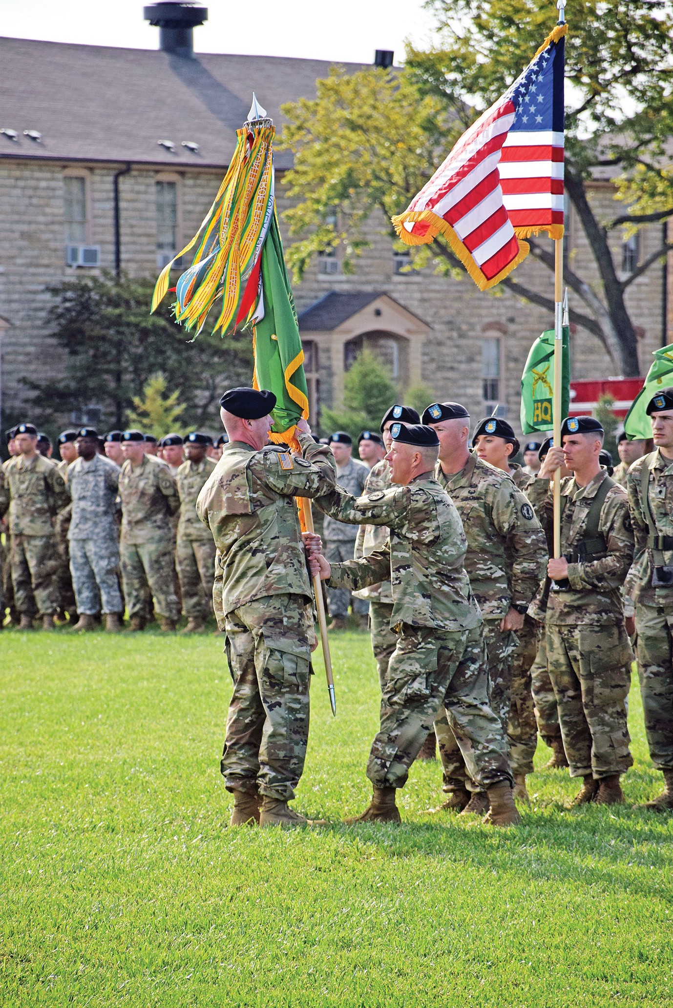 Fort Riley Soldiers take part in KC Chiefs flag ceremony, Article