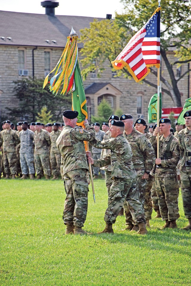 97th Military Police Battalion at Fort Riley welcomes new commander Oct. 6
