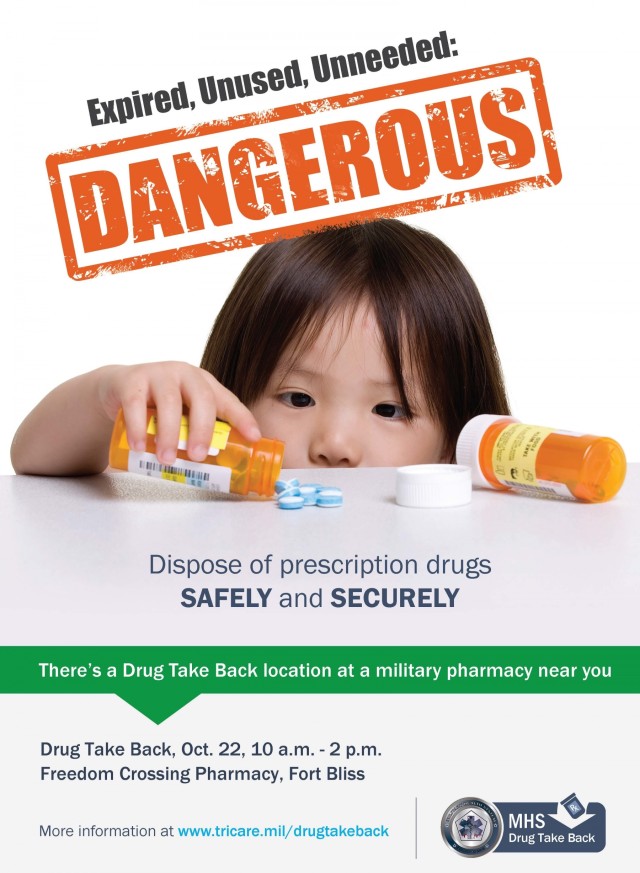 Drug Take Back at Freedom Crossing