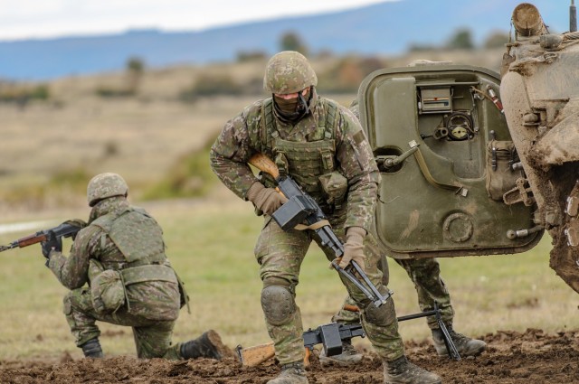 2nd Cavalry Regiment, National Guard Soldiers, NATO troops unify at Slovak Shield 2016