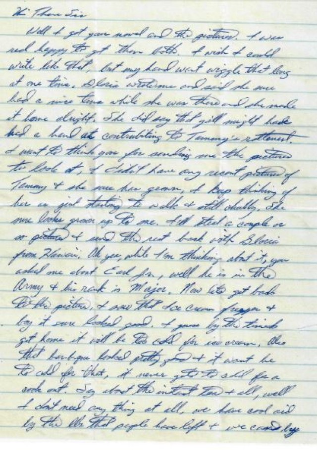 A letter from Bobby in Vietnam...
