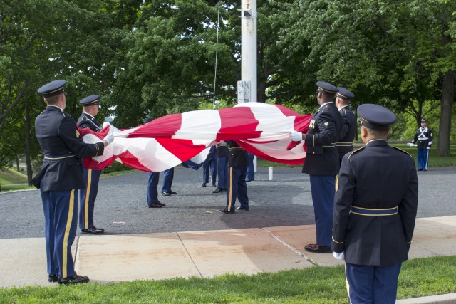Folding our Nations Flag