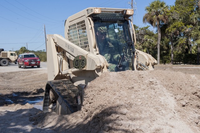 South Carolina National Guard assists with Hurricane Matthew response
