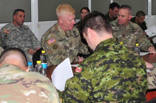 USACRC commander assesses range safety at training center in Ukraine