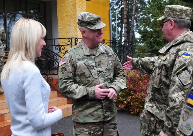 USACRC commander assesses range safety at training center in Ukraine
