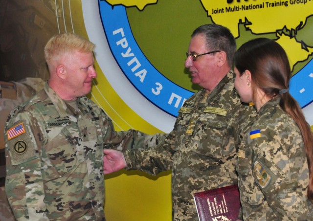 USACRC commander assesses range safety at training center in Ukraine