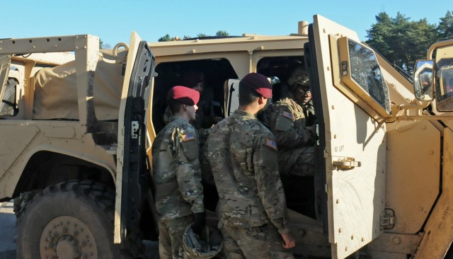 2/503rd Paratroopers check-out Army's replacement for the HMMWV