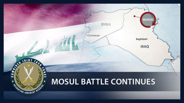 Mosul battle continues