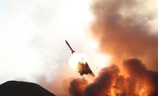 PAC-2 Missile Launch at Rapid Arrow 16