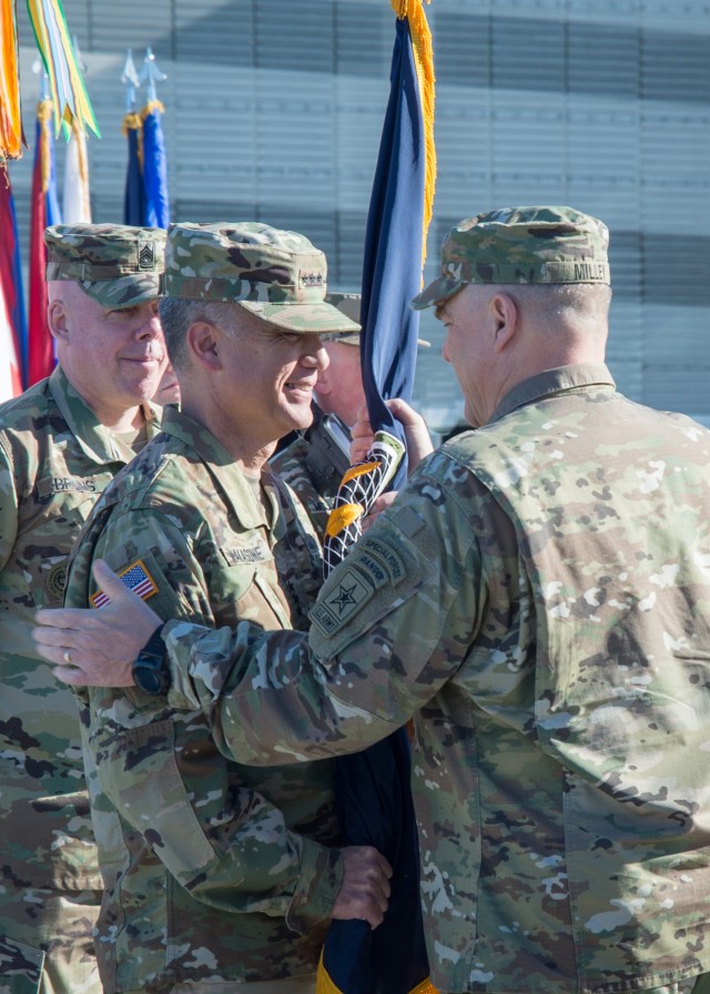Change of command, Army Cyber Command and Second Army 