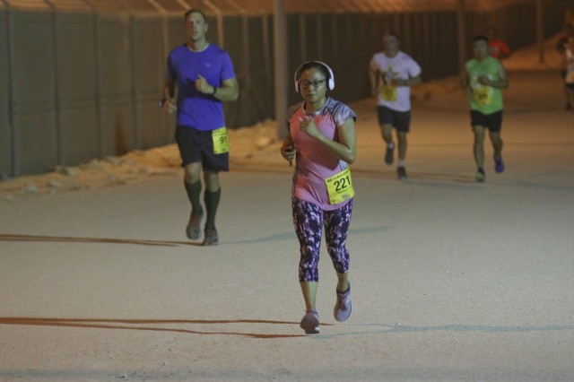 Deployed 69th ADA Soldiers place in top positions during shadow run