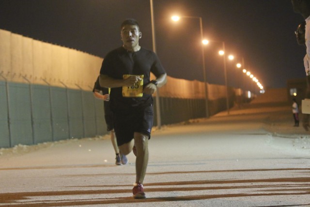 Deployed 69th ADA Soldiers place in top positions during shadow run