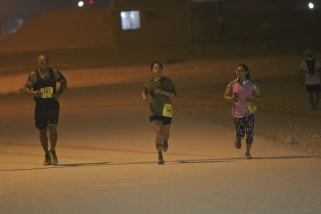 Deployed 69th ADA Soldiers place in top positions during shadow run