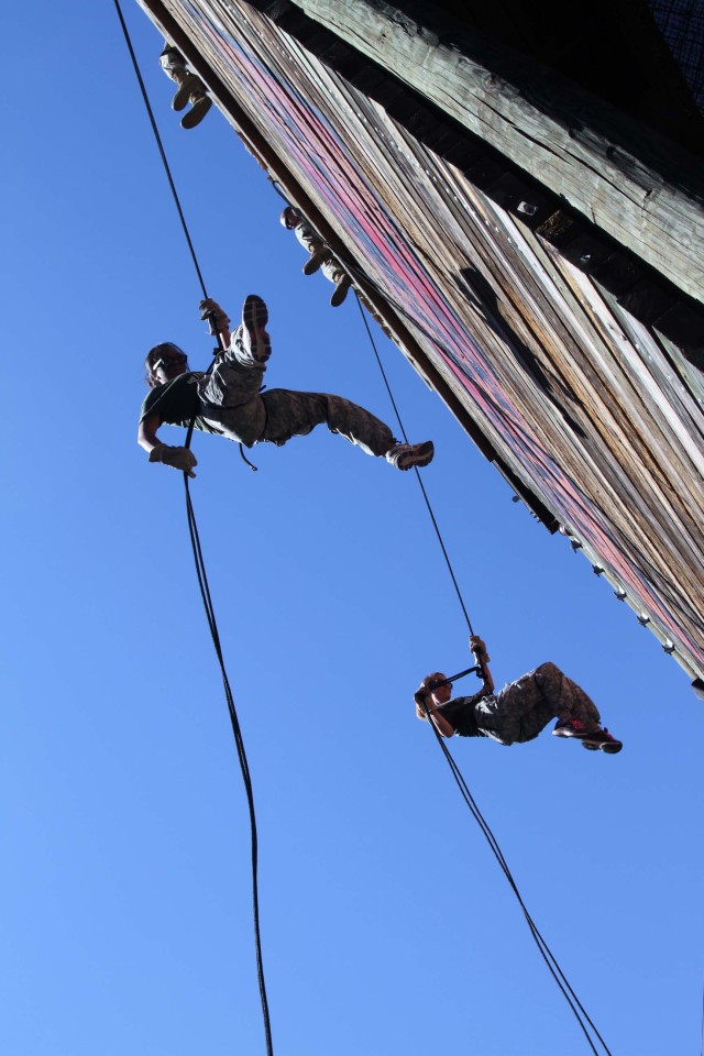 Rappelling