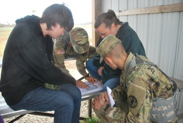 Soldiers of Parents, spouses, children and siblings who have been awarded the Gold Star pin