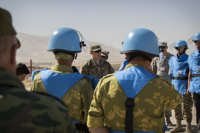 US Soldiers Teach Demining in Tajikistan