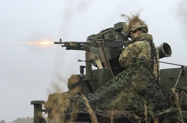 173rd Airborne Brigade paratroopers demonstrate anti-tank capabilities