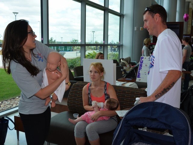 CRDAMC hosts new/expectant parents during annual Fort Hood baby expo