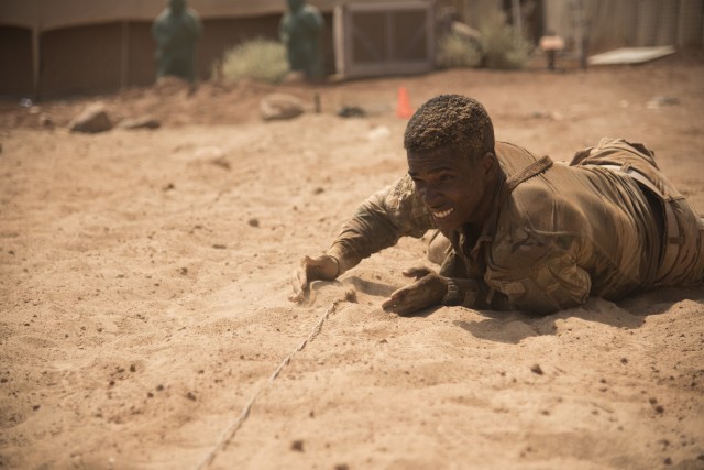 153rd Cavalry Regiment holds Spur Ride in Djibouti, Africa