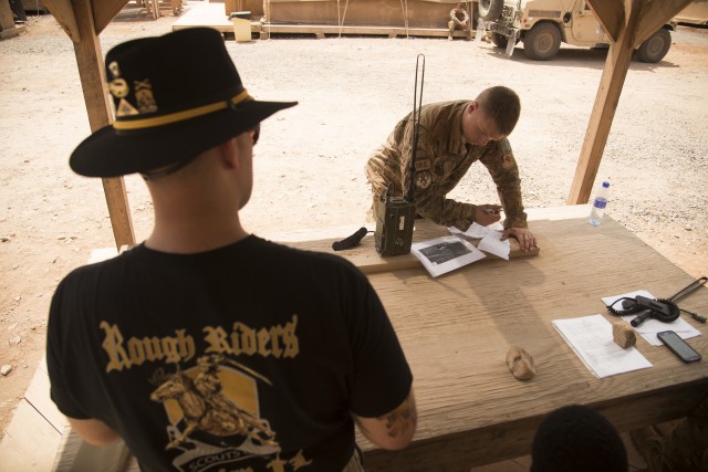 153rd Cavalry Regiment holds Spur Ride in Djibouti, Africa