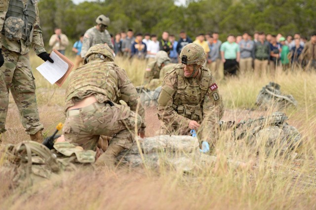 On the path to being crowned Army's best medics