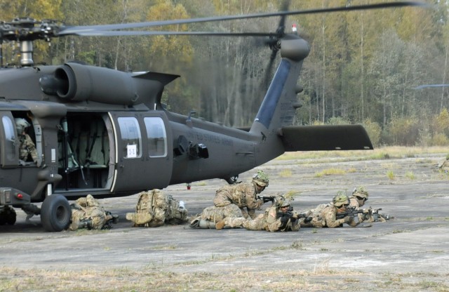 2/503rd Paratroopers participate in Exercise Strong Shield
