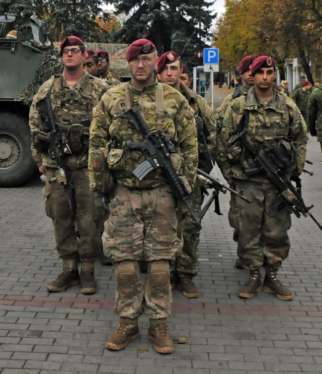 2/503rd Paratroopers participate in Exercise Strong Shield