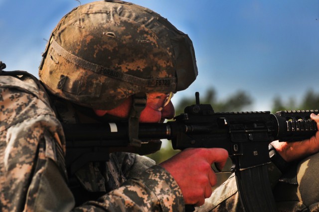 16th Military Police Brigade Conducts Range Qualification 