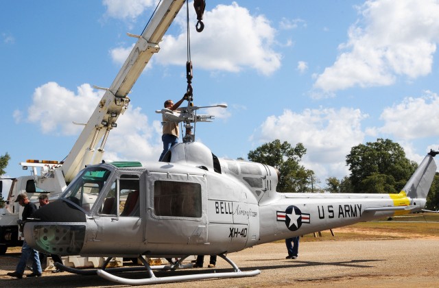 Aviation Museum welcomes home XH-40, 'helicopter that changed world'