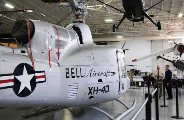 Aviation Museum welcomes home XH-40, 'helicopter that changed world'