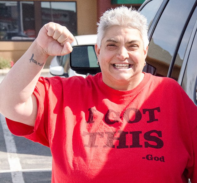 Fighting breast cancer, Army veteran finds solace among others with same diagnosis