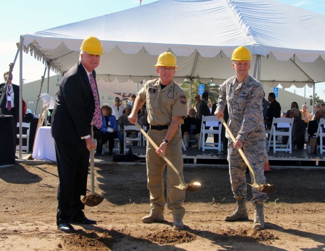 Corps and CBP break ground on AMOC construction project