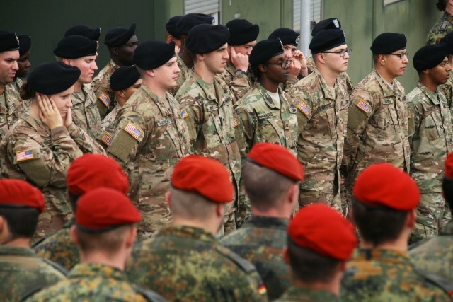 U.S. Air Defenders Participate in German Change of Command